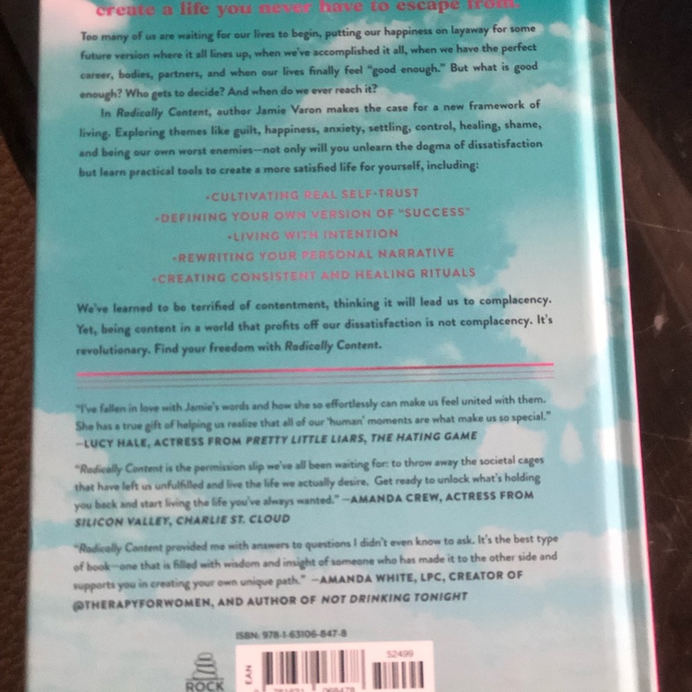 Jamie Varon 'Radically Content' Book - Picture 2 of 3